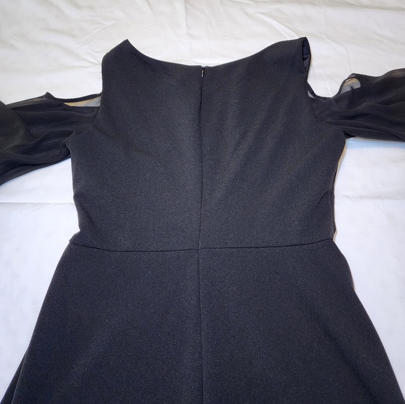 Connected Apparel Cold Shoulder Jumpsuit Size 8P - Picture 6 of 16